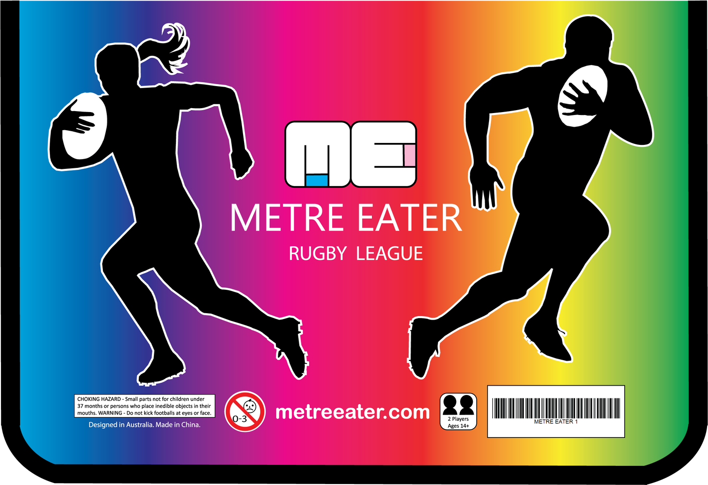 Metre Eater Rugby League Board Game